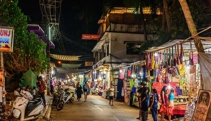 Night market in Goa