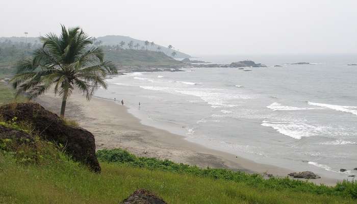 Vagator Beach is one of the places to visit in Goa