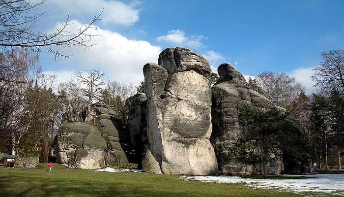 Adrspach-Teplice Rocks are major attractions in Prague