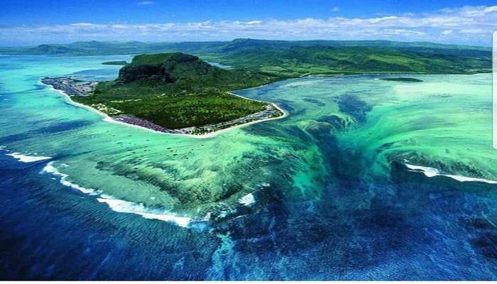 things to do in Mauritius- helicopter ride to this place