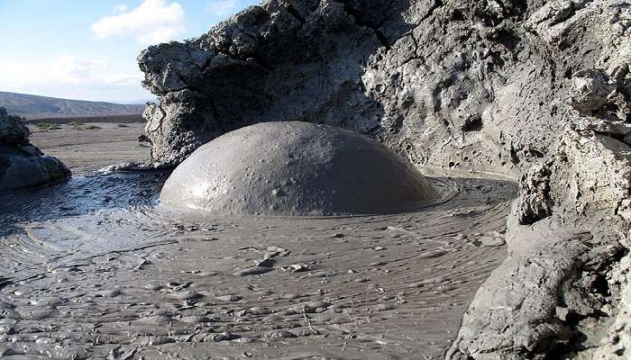 Visit the mud volcanoes