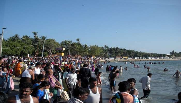 Agnee Patham Beach, the most famous beach where Rama took a dip