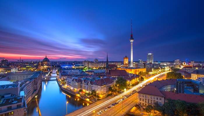 An amazing view of Alexanderplatz, one of the best places to visit in Berlin