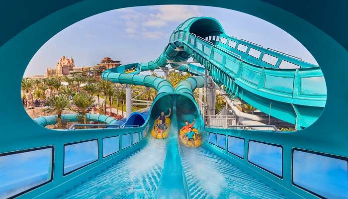 Aquaventure Waterpark, among places to visit in Dubai