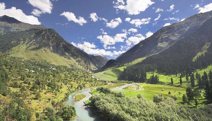 Betaab Valley in Kashmir