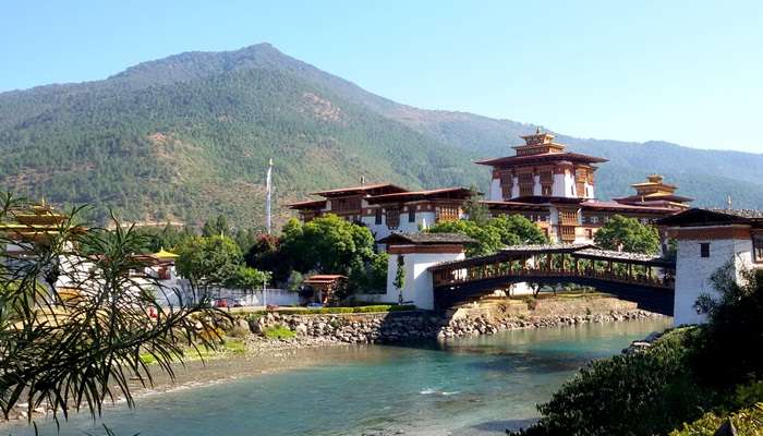 A stunning view of tourist places in Bhutan