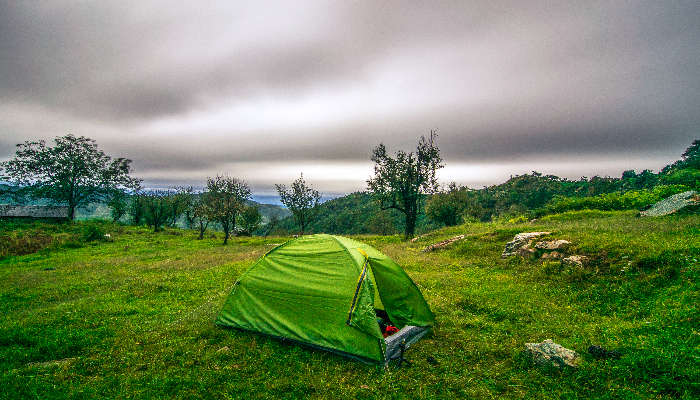 Enjoy camping in Lansdowne surrounded by verdant hills