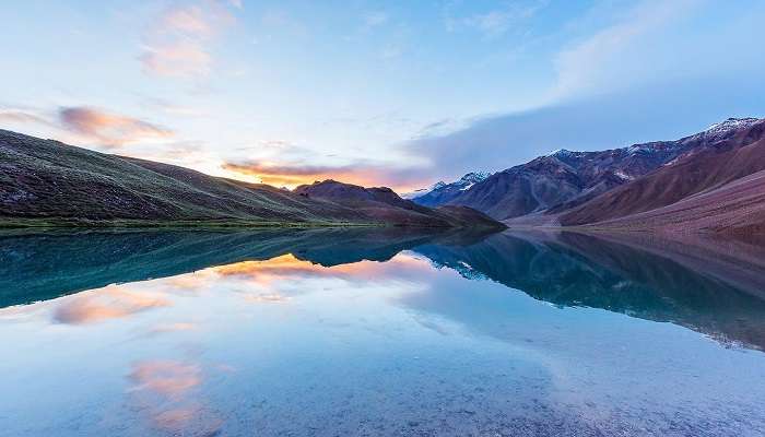 Chandra Taal Lake, Spiti Valley in August