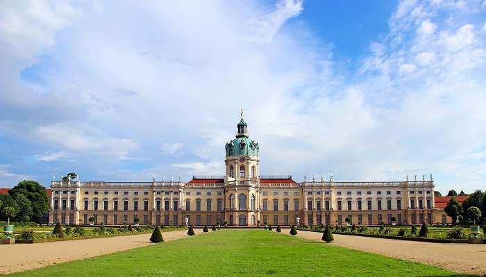 A mesmerising view of Charlottenburg Palace Garden, one of the best places to visit in Berlin