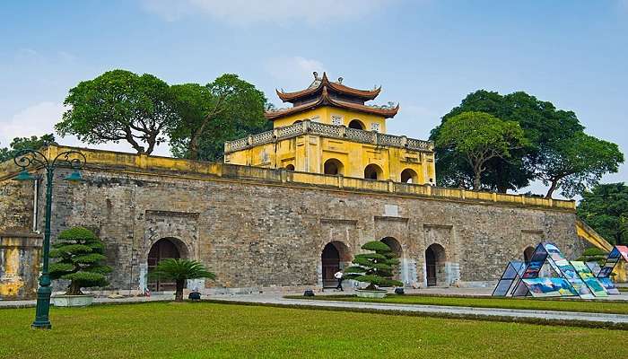 Imperial Citadel Of Thang Long  is one of the best places to visit in Vietnam