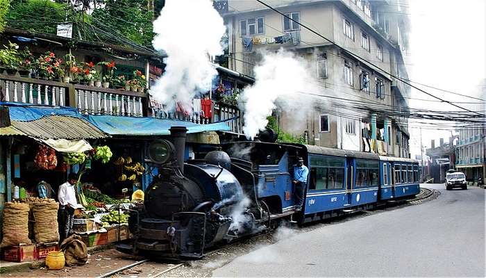 experience toy train when in Darjeeling 