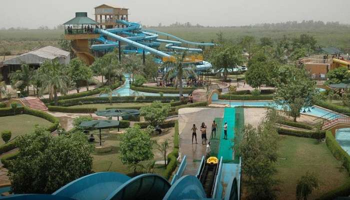 A refreshing water park in Mathura is one of the best places to visit in Mathura in summer.