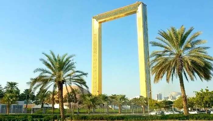 Dubai Frame, one of the best places to visit in Dubai