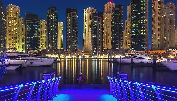 Dubai Marina, one of the best