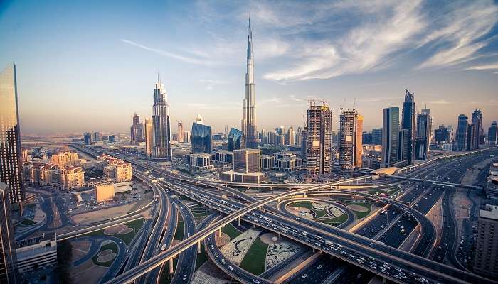 Dubai is one of those places to visit outside India in February ultramodern architecture and traditional cultural experiences