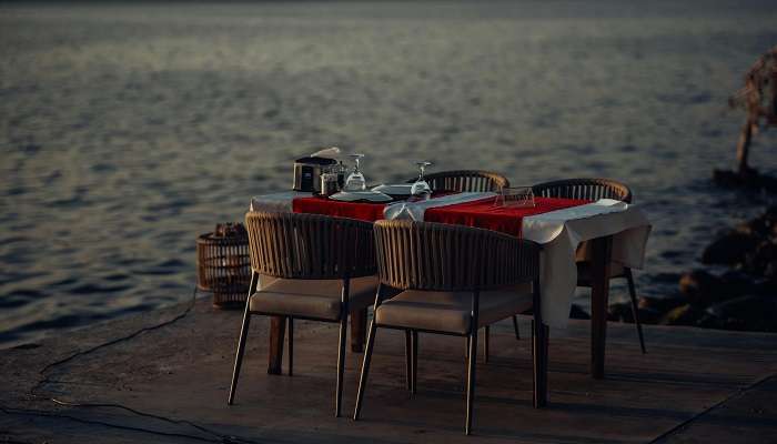 One of the best romantic restaurants in Goa 