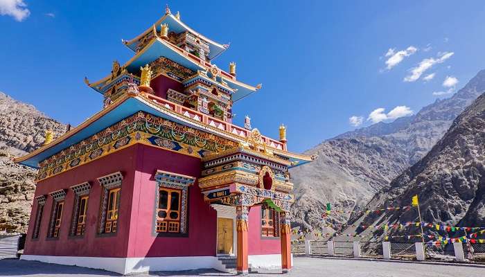 Gue Monastery, Spiti Valley in August