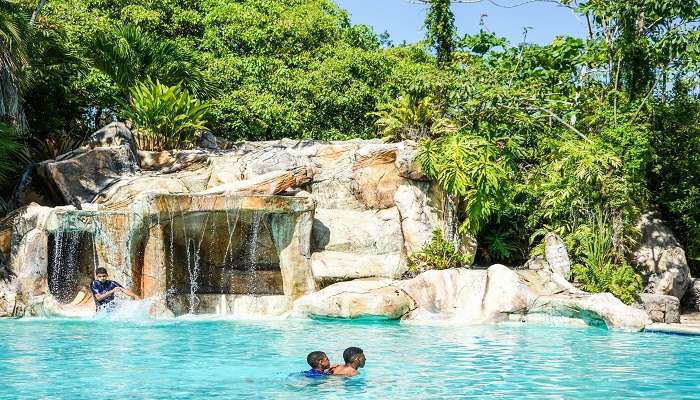 one of the best resorts in bangalore for couples that is build like a cave. 