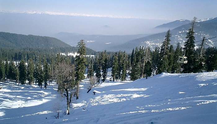 Gulmarg, among the best places to visit in Kashmir.
