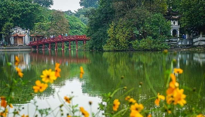 Hoan Kiem Lake And Ngoc Son  is one of the best places to visit in Vietnam