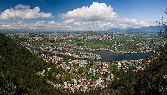 Jammu City, among the best places to visit in Kashmir.