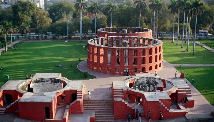 Jantar Mantar is one of the tourist places in Delhi