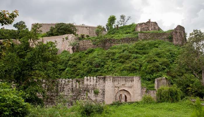 History buffs can head to Kangra Fort for witnessing the architectural marvel.