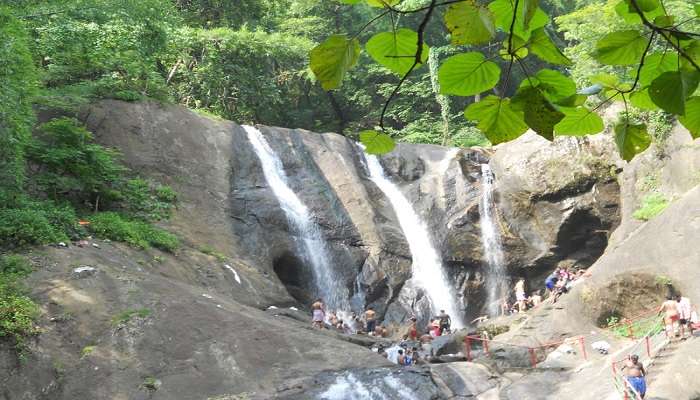 Kumbhavurutty Waterfalls is a must see destination in Kollam.