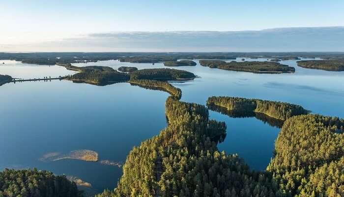 enjoy the mesmerizing view of Lake Saimaa which is the foremost place to visit in Finland. 