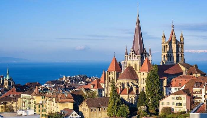 Lausanne is one of the most scenic cities in Switzerland