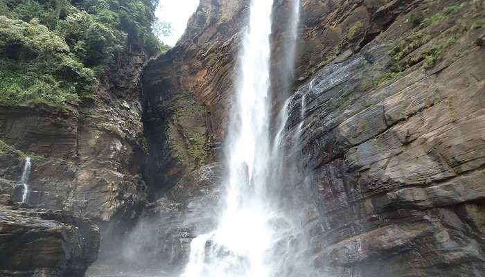 Laxapana Falls in Sri Lanka