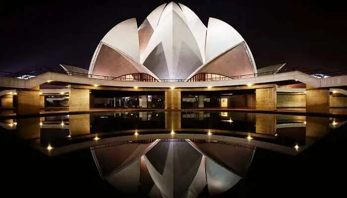 Explore Lotus Temple, one of the best tourist attractions in Delhi.