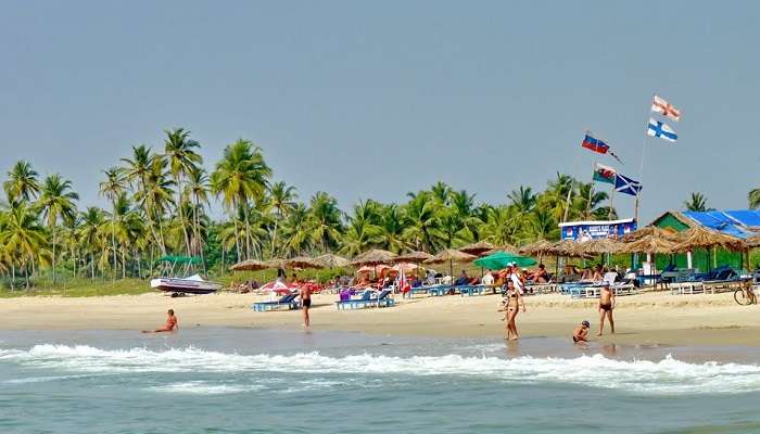 Majorda Beach, places to visit In South Goa