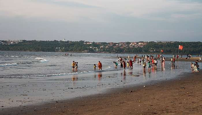 Visit Miramar Beach, among the offbeat things to do in Goa.