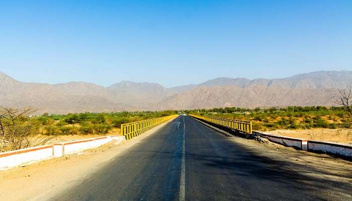 A road towards Mount Abu