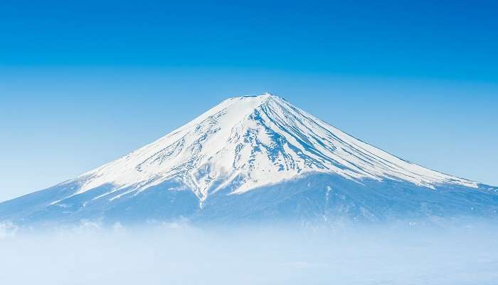 Mount Fuji,Japan In July