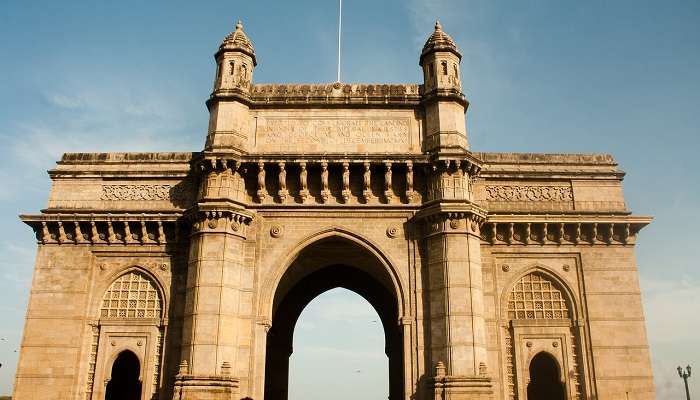 The Gateway of Mumbai, among the best places to visit in India with family