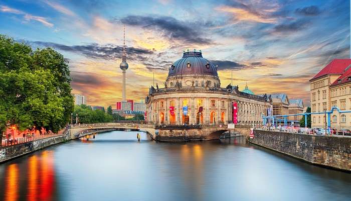 A spectacular view of Museum Island, one of the best places to visit in Berlin