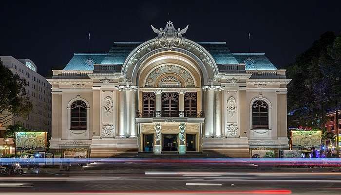 Saigon Opera House is one of the best places to visit in Vietnam