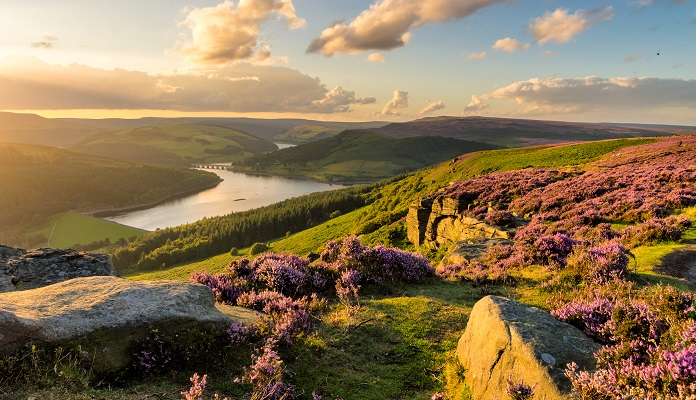 The stunning view of the Peak District, one of the best places to visit in United Kingdom