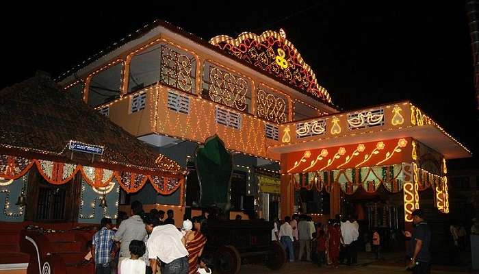 Polali Rajarajeshwari Temple in Mangalore in July