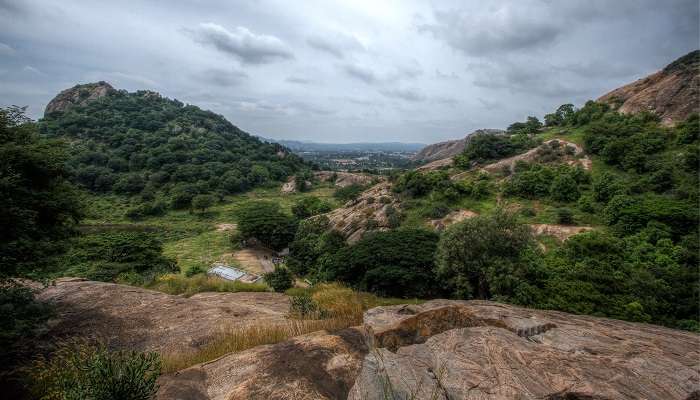 Ramanagara is one of the perfect places to visit in Karnataka in winter for camping
