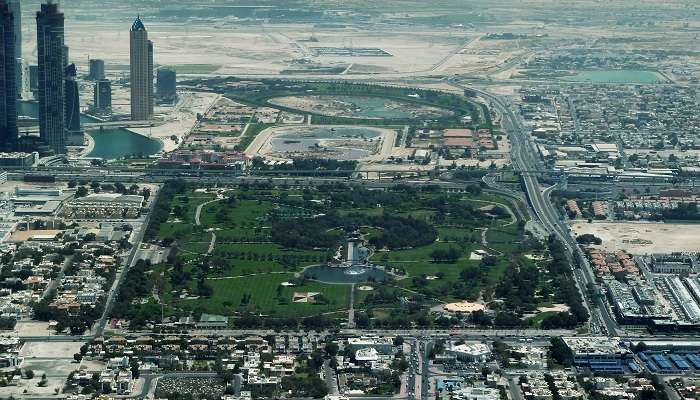 Safa Park, one of the tourist places in Dubai