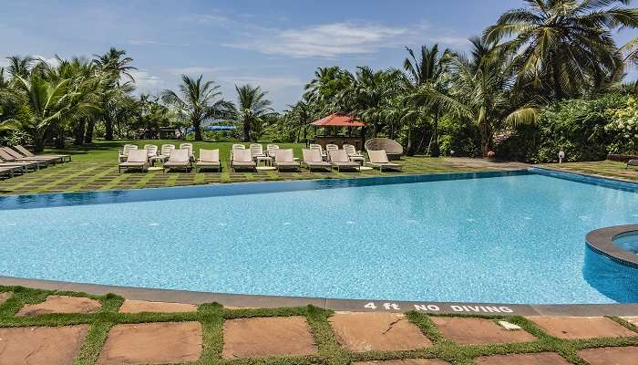 A spectacular view of Shanti Morada, one of the luxury hotels in Goa