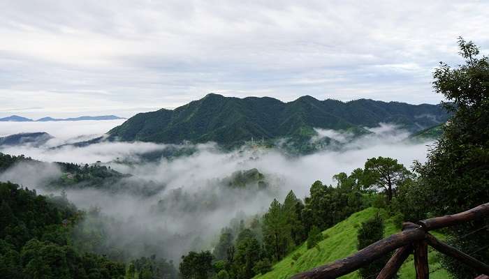 Among the best places to visit in Himachal Pradesh, Shoghi is famous for its landscapic views.
