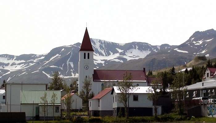 This small town makes for a great offbeat vacation destination in Iceland in July.