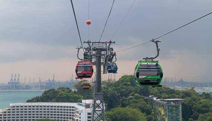 Singapore Cable Car line