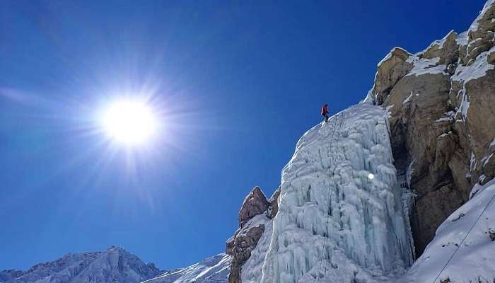 Do Ice Climbing in Spiti Valley in August