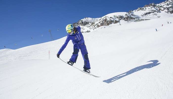 Skiing in  St. Moritz , places to visit in Switzerland in winter