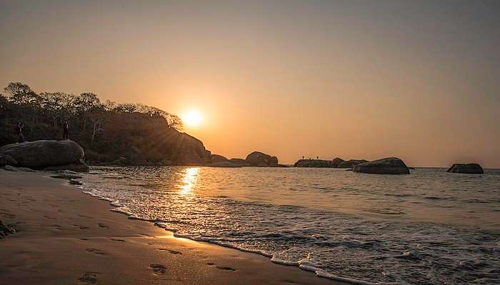 Agonda Beach is one of the famous beaches in Goa